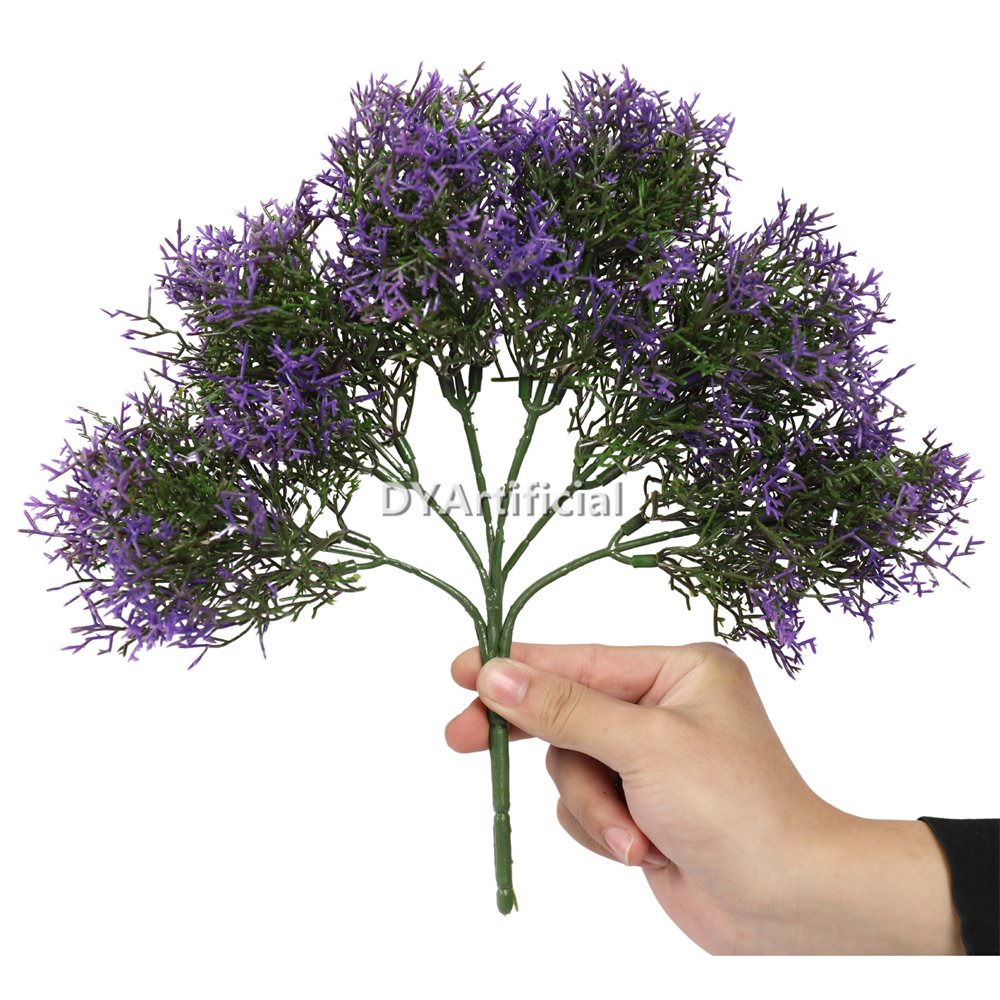 30CM Premium Artificial Coral Foliages in Purple Green