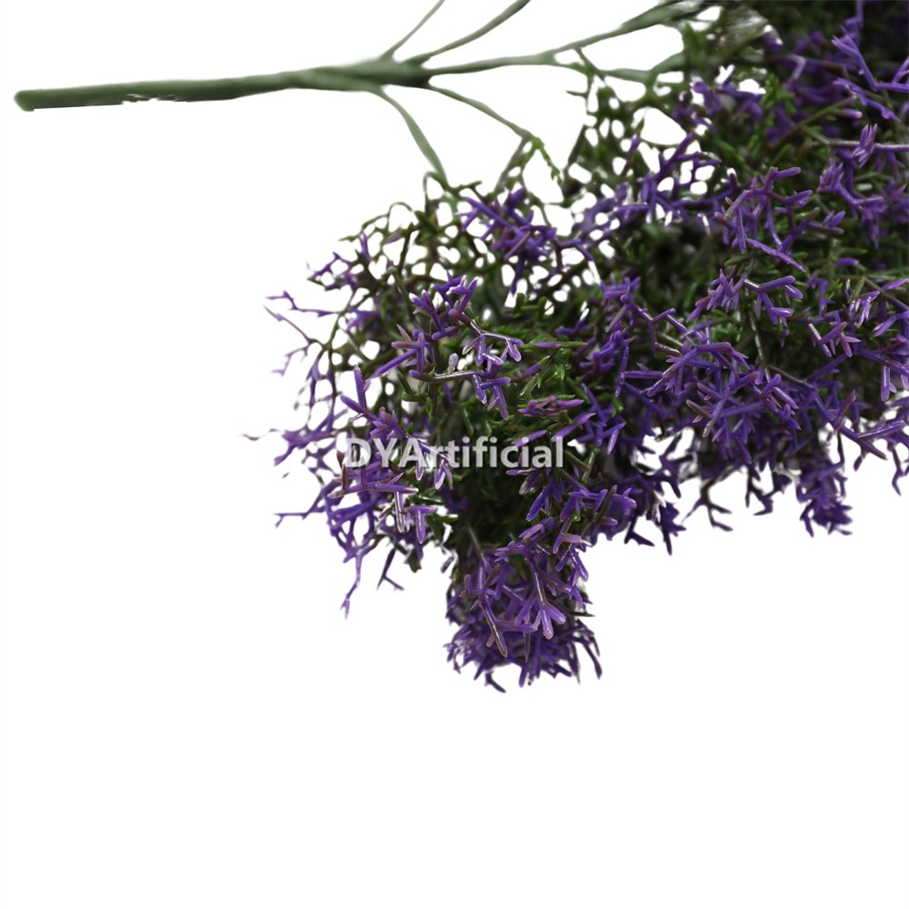 30CM Premium Artificial Coral Foliages in Purple Green