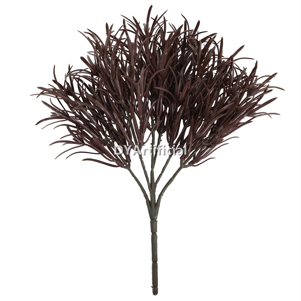 31CM Artificial Winter Grass Plants Brown