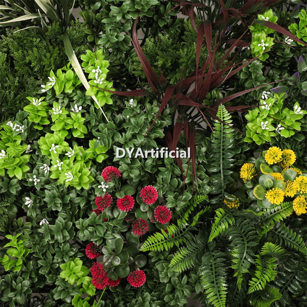 BEST Colorful Auspicious Clouds Artificial Plants Wall Panel 100x100CM Outdoor UV