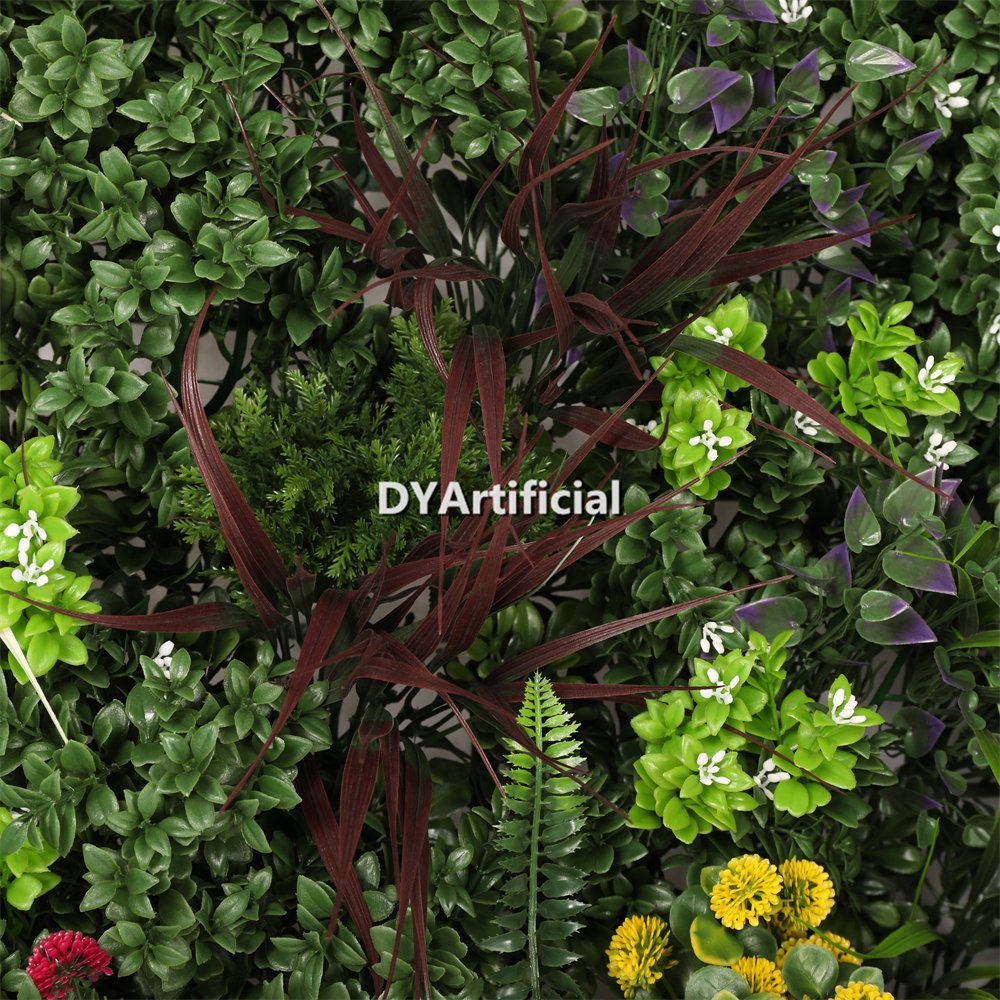 BEST Colorful Auspicious Clouds Artificial Plants Wall Panel 100x100CM Outdoor UV