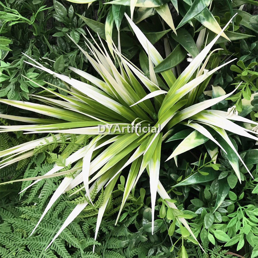 Luxury Lavender White Artificial Plants Wall Panel UV IFR