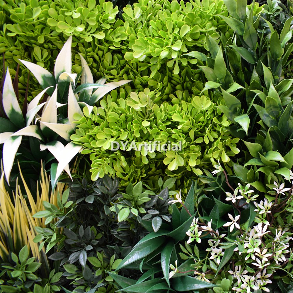100cm by 100cm Forest Garden Artificial Plants Wall Panel UV FR